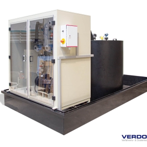 Schwefelsäure-Verdünnungsanlage / Sulfuric acid dilution system