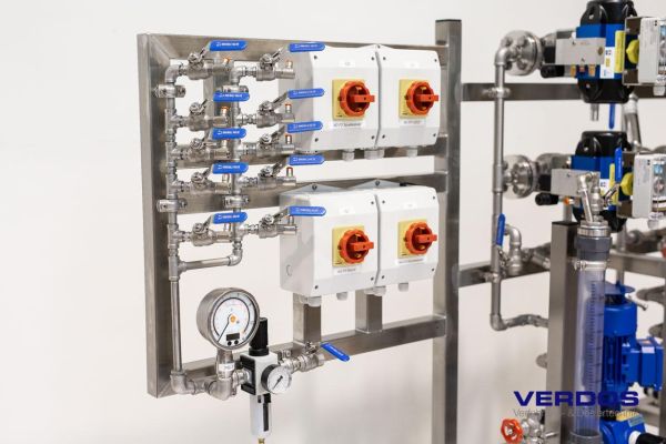 Druckluftverteiler & Revisionsschalter