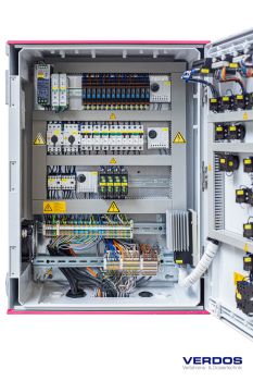 electrical cabinet inside